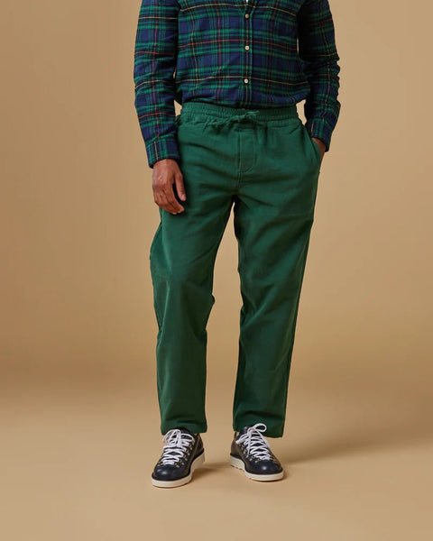  Portuguese Flannel Pantalon Moleskin Green