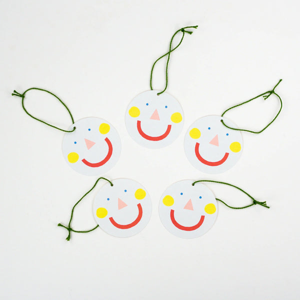 Hadley Paper Goods Smiley Face Gift Tags