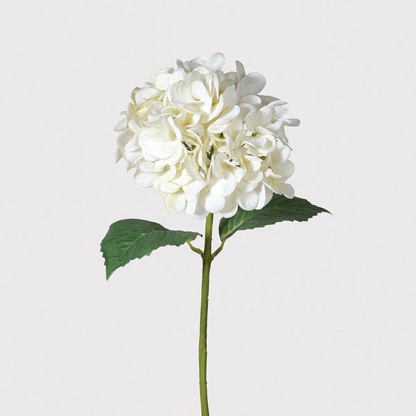 livs Hydrangea - White, Real Feel, 55cm