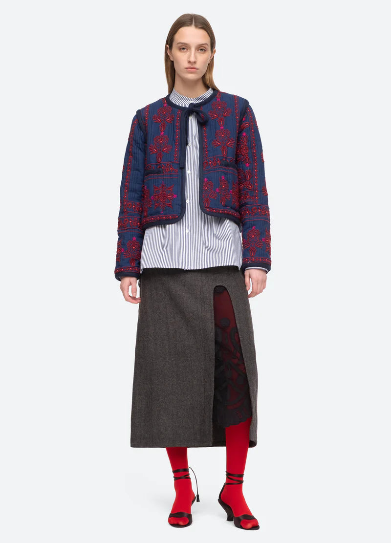 SEA NYC Lucas Suiting Skirt