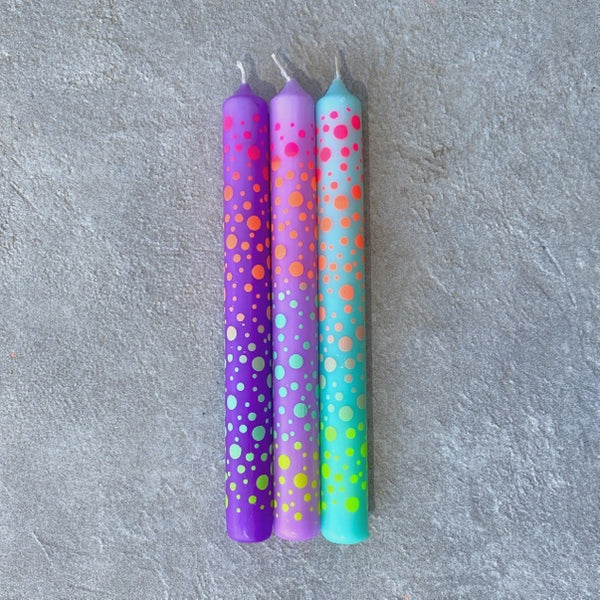 Pink Stories Graphic Lights Candles- Dots 401
