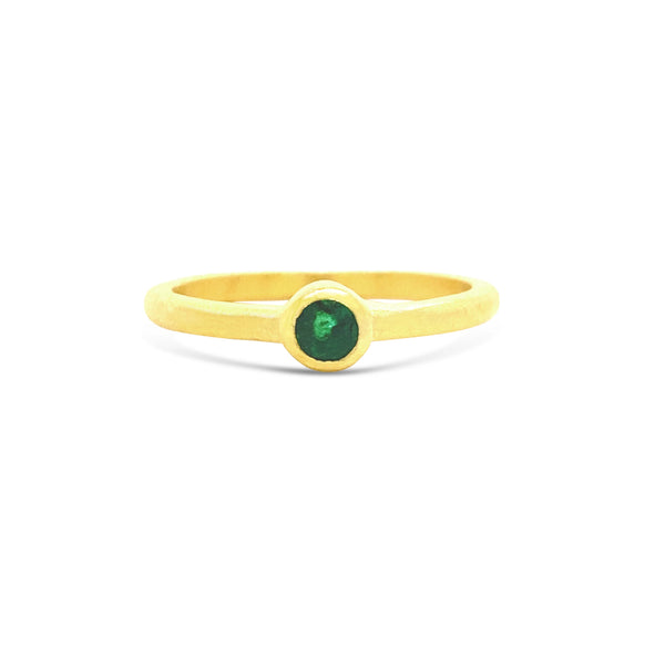 Spoiled Life Gem Bazaar Emerald Stacking Ring