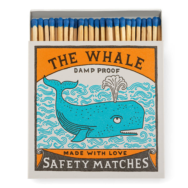 Archivist : Square Matchbox Matches - The Whale