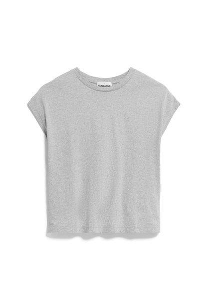 Armedangels Inaara Grey Melange Loose Fit T-shirt