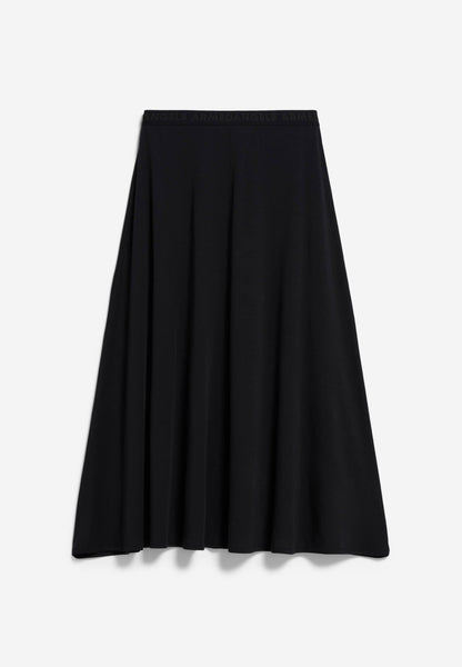 Armedangels Ileniaa Laraa Black Jersey Skirt