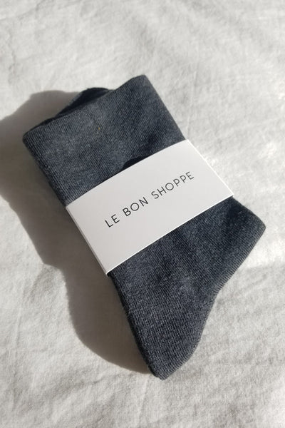 Le Bon Shoppe Le Bon Shoppe Sneaker Socks In Black