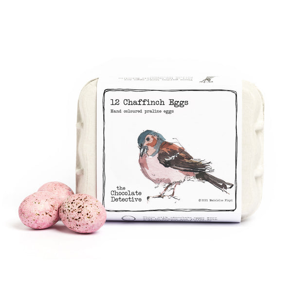 Chocolate Detective Box Of 12 Chaffinch Eggs - 140g