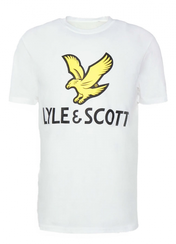 Lyle and Scott Lyle & Scott Sports Printed Tee White