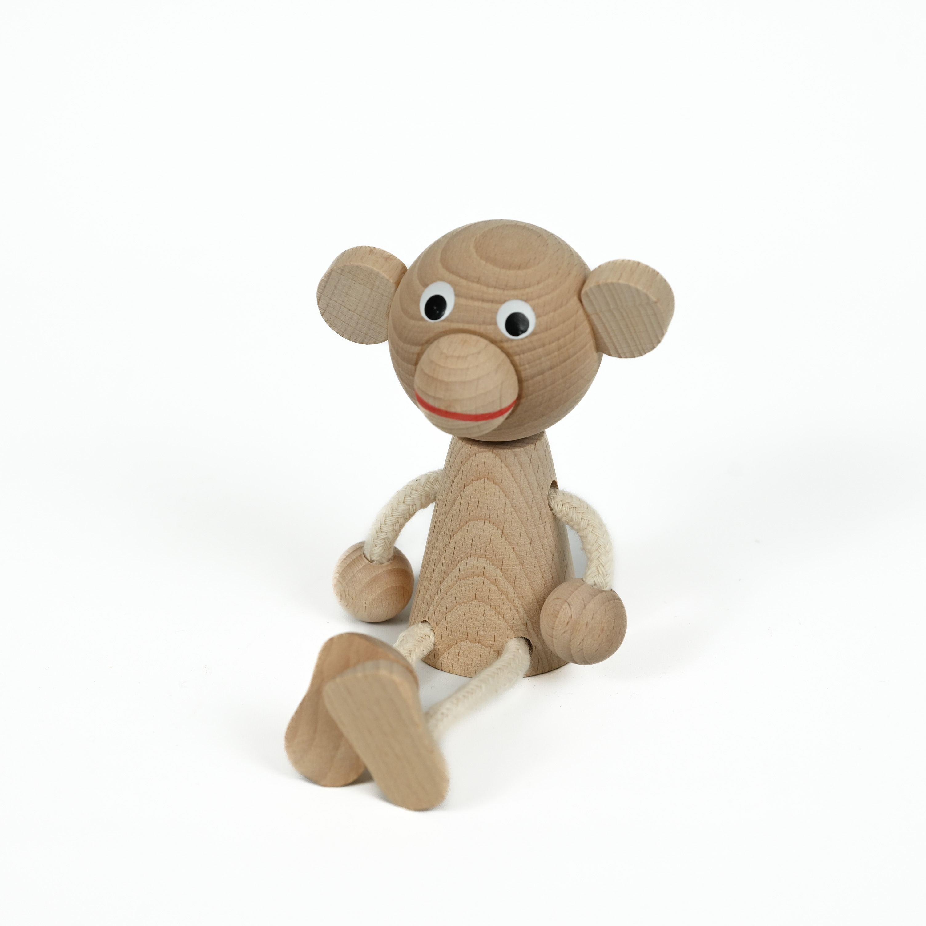 Wooden Sitting Toy / Monkey