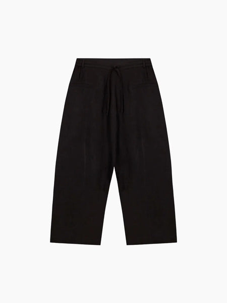 Cordera Linen Maxi Pants Black