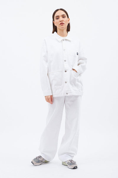 Dr Denim - Ina Workwear Style Jacket White