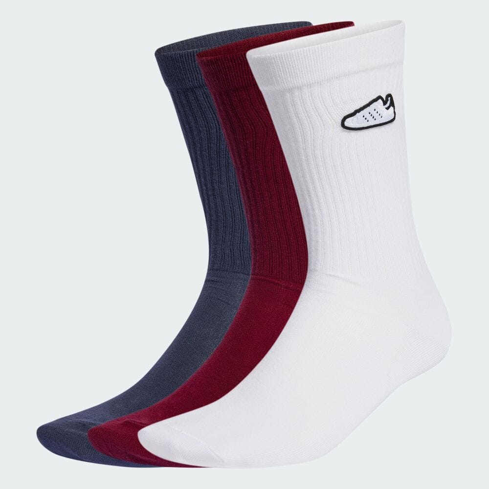 Adidas Pairs of 3 Crew Socks Unisex