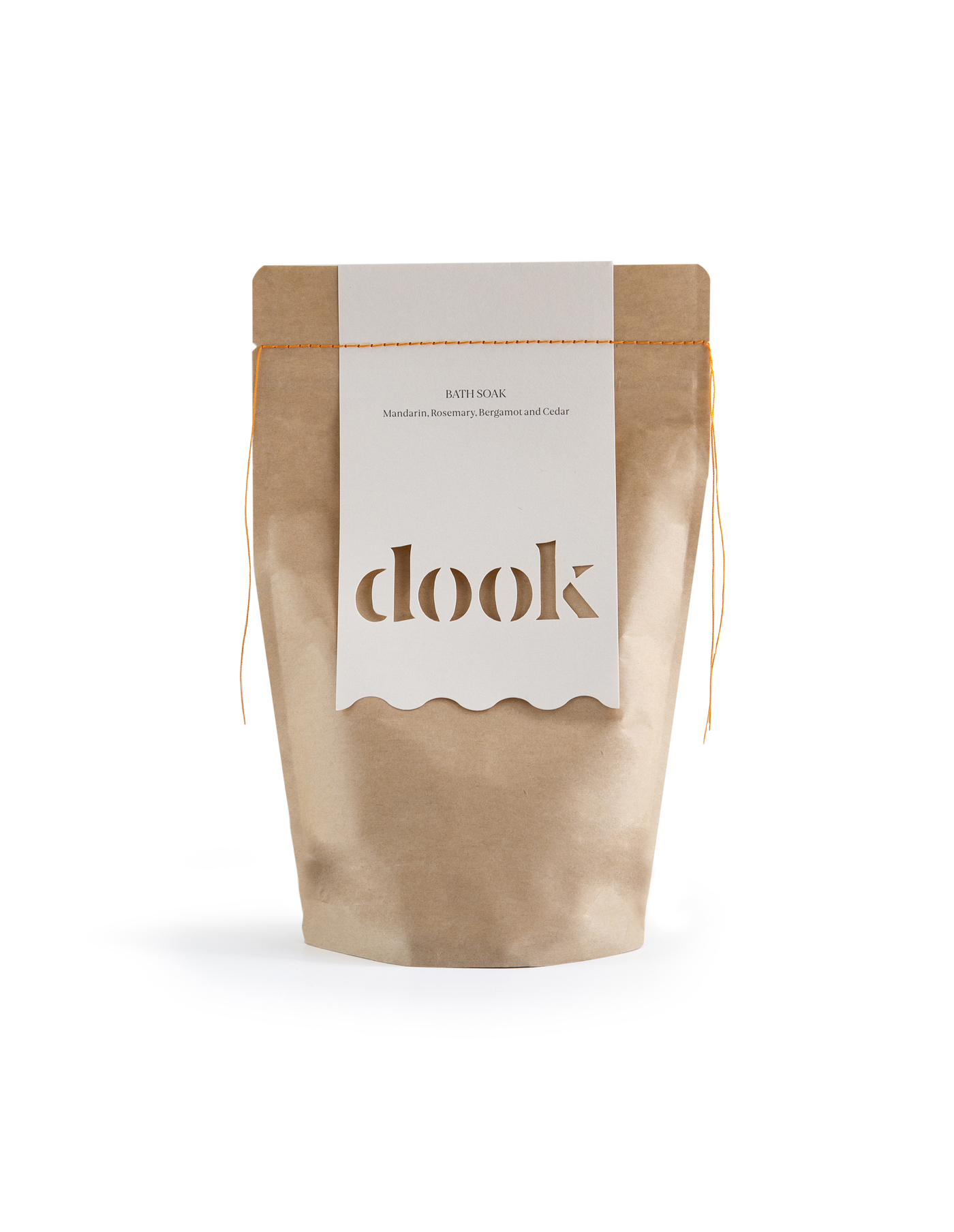 Dook Ltd Mandarin, Bergamot, Rosemary & Cedar Bath Salts Bag