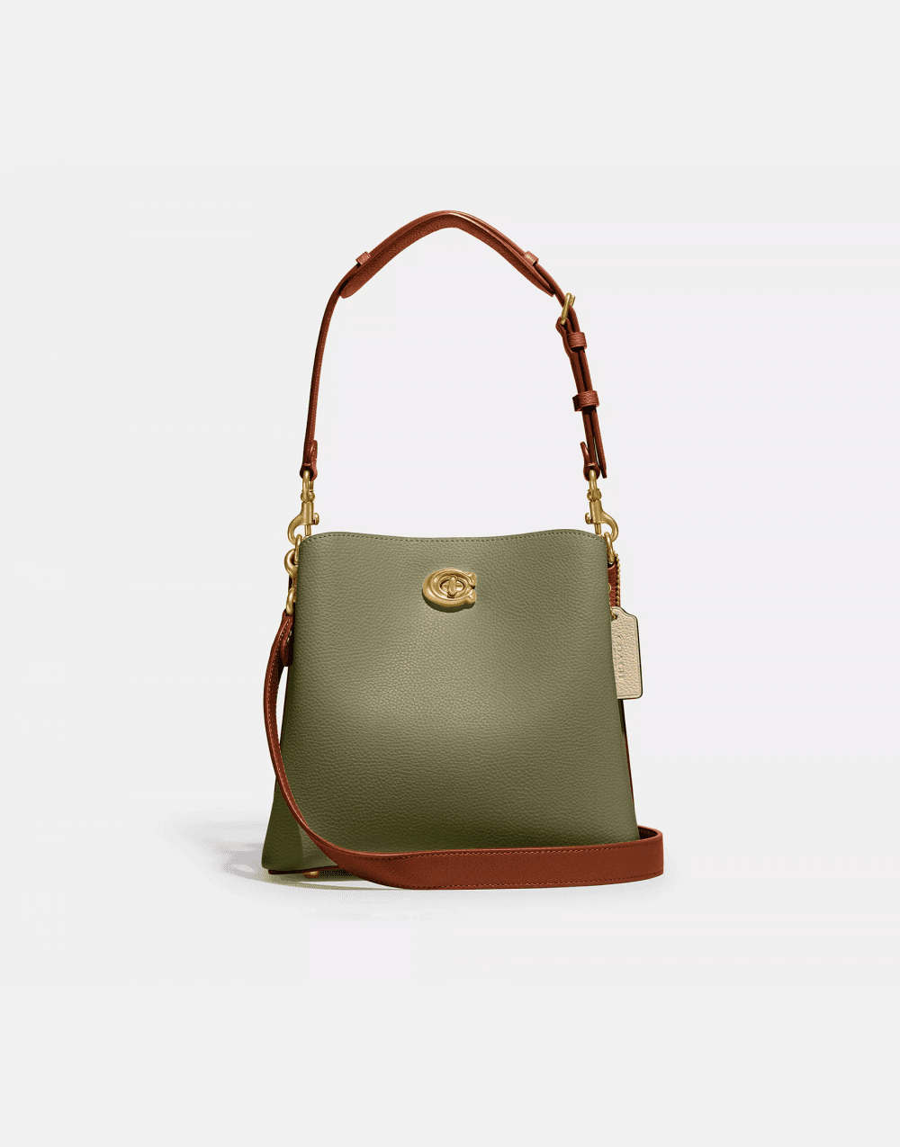 COACH Willow Bucket Bag Size: Os, Col: Chalk