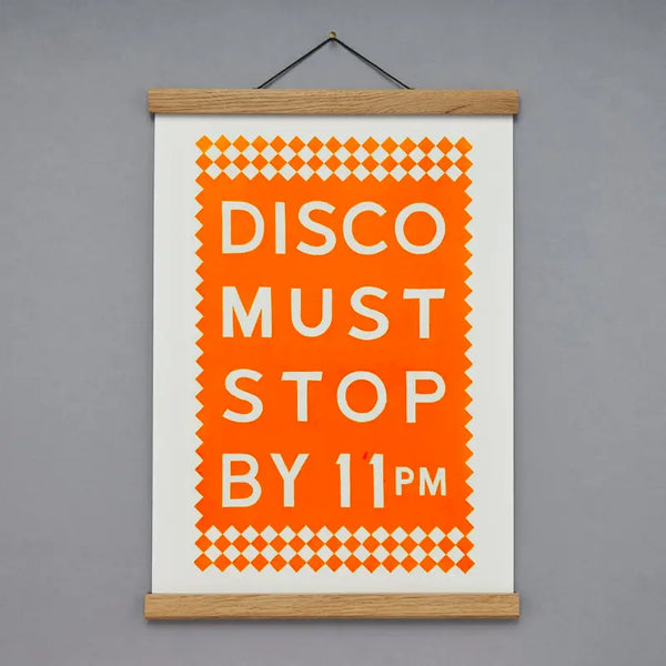 Pressed And Folded Pressed And Folded Print - Disco