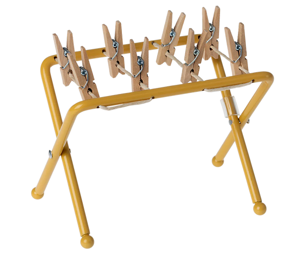 Maileg : Mouse Size Drying Rack With Pegs
