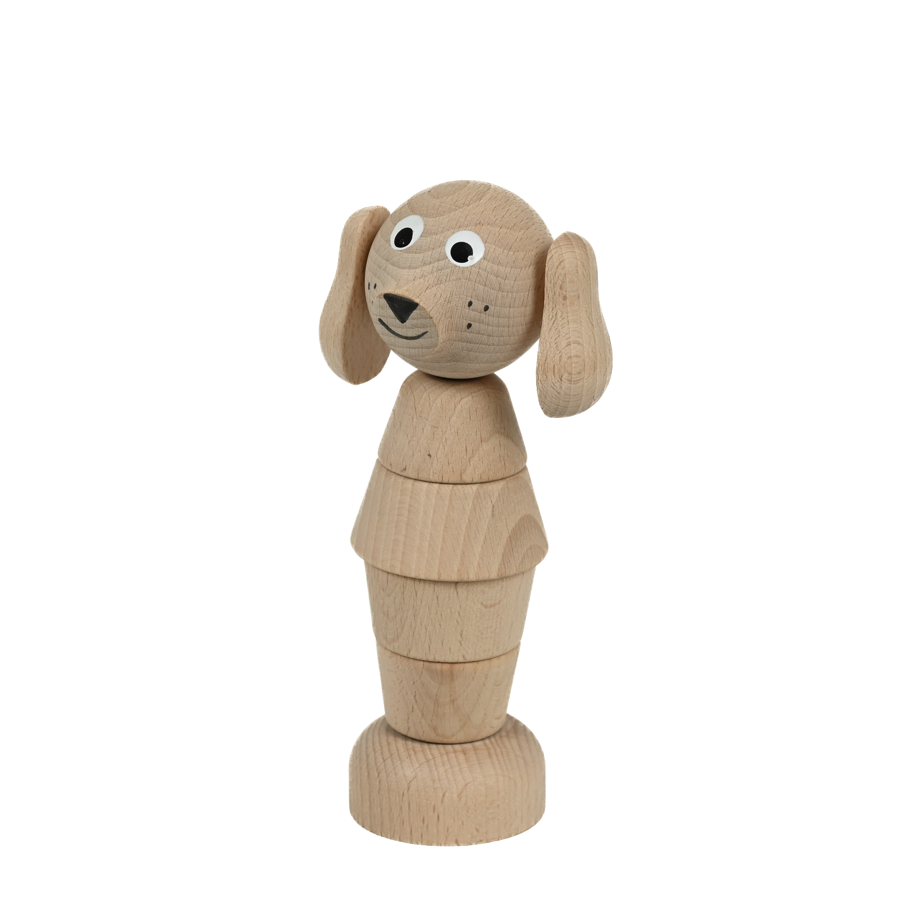 Wooden Stacking Toy / Dog