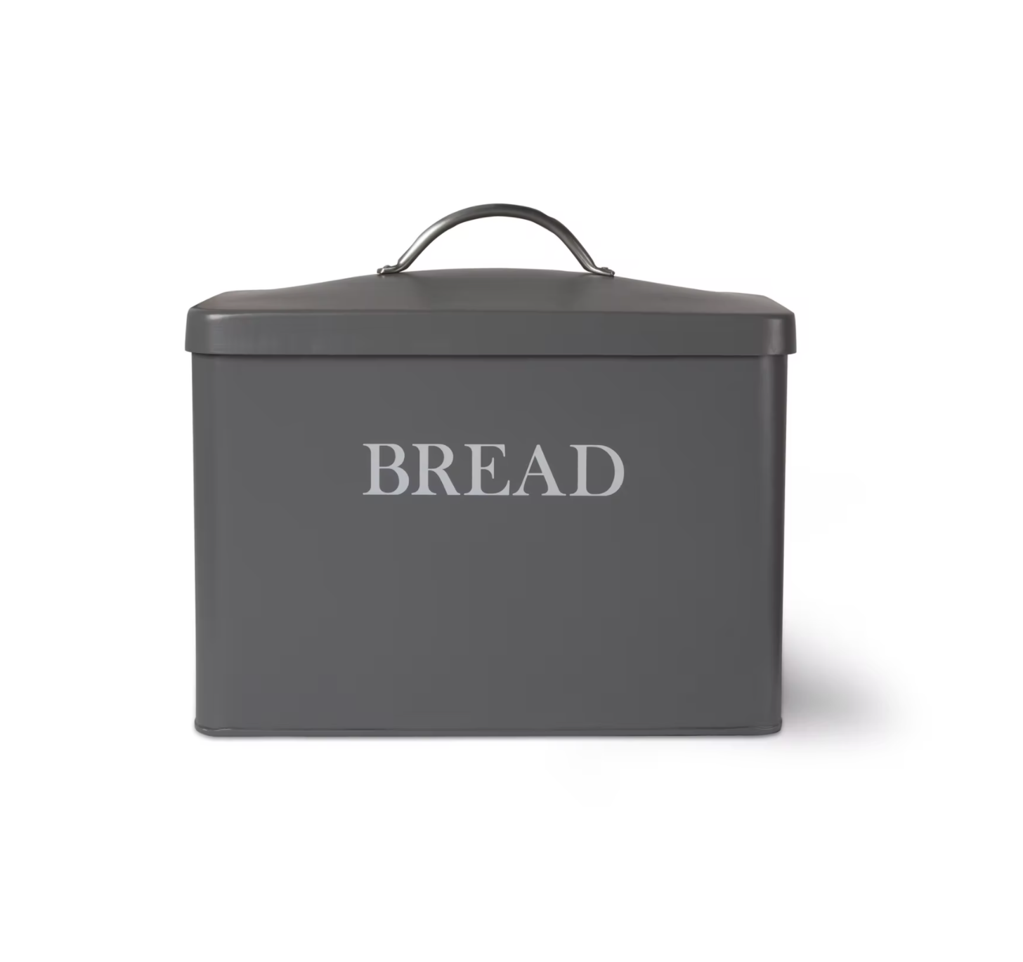 Garden Trading Charcoal Steel Bread Bin