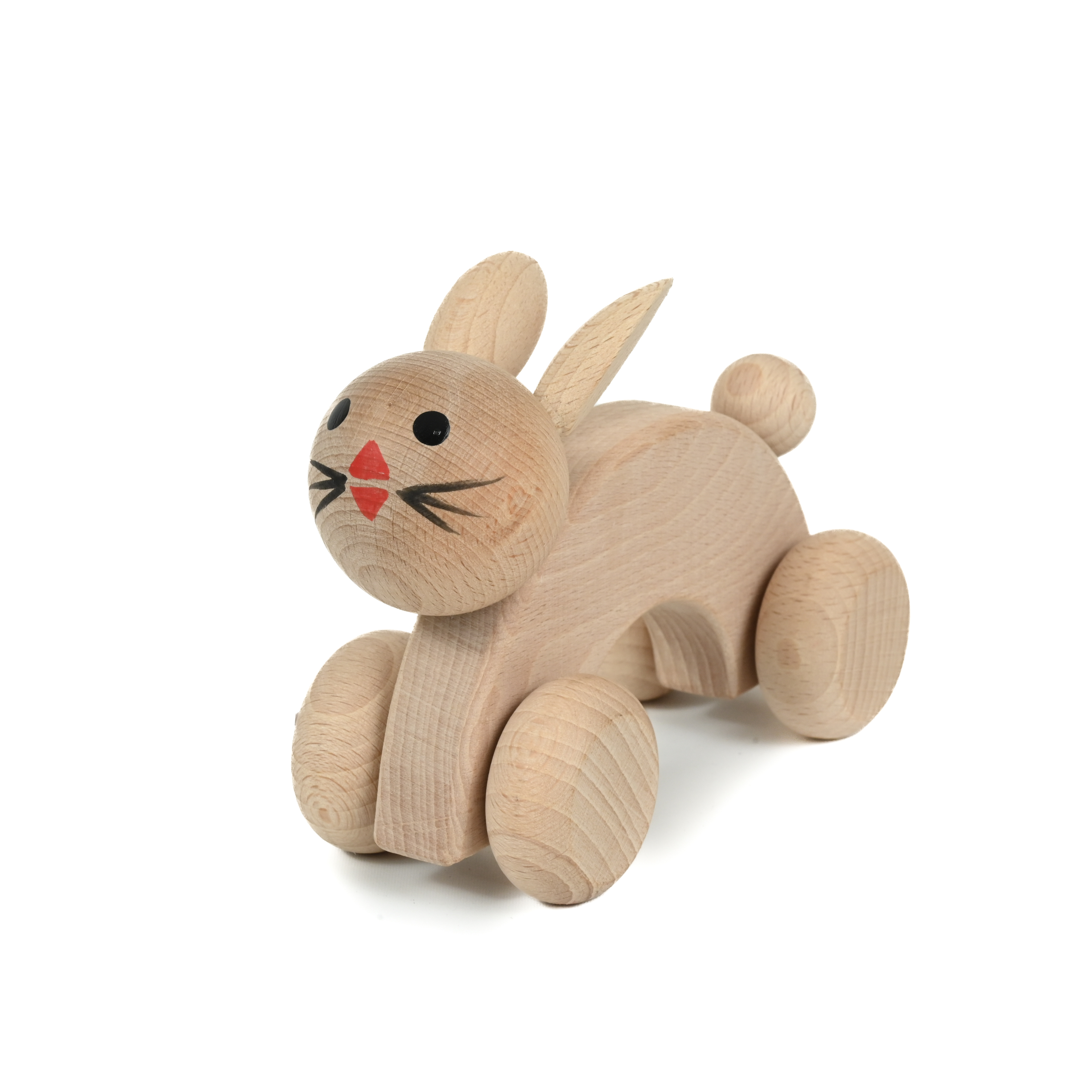 Cook & Butler Wooden Push-Along Toy / Rabbit