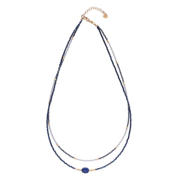 A Beautiful Story Necklace Devotion - Lapis Lazuli