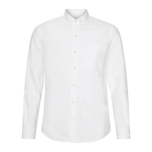 Colorful Standard Organic Cotton Oxford Shirt Optical White