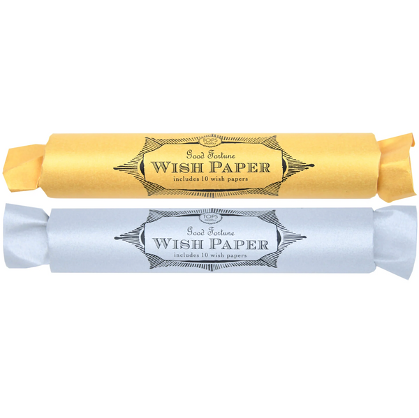 Tops Malibu Gold And Silver Wish Papers