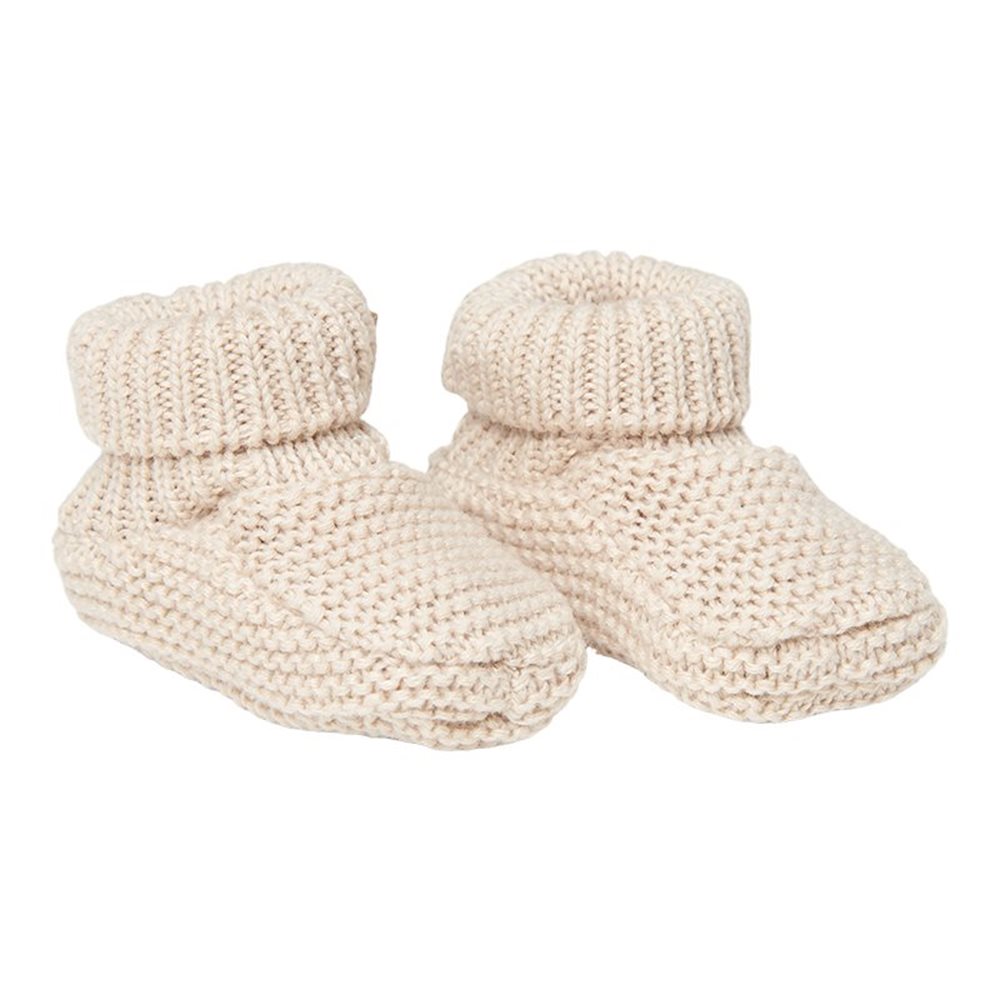 Sand Knitted Booties for Babies