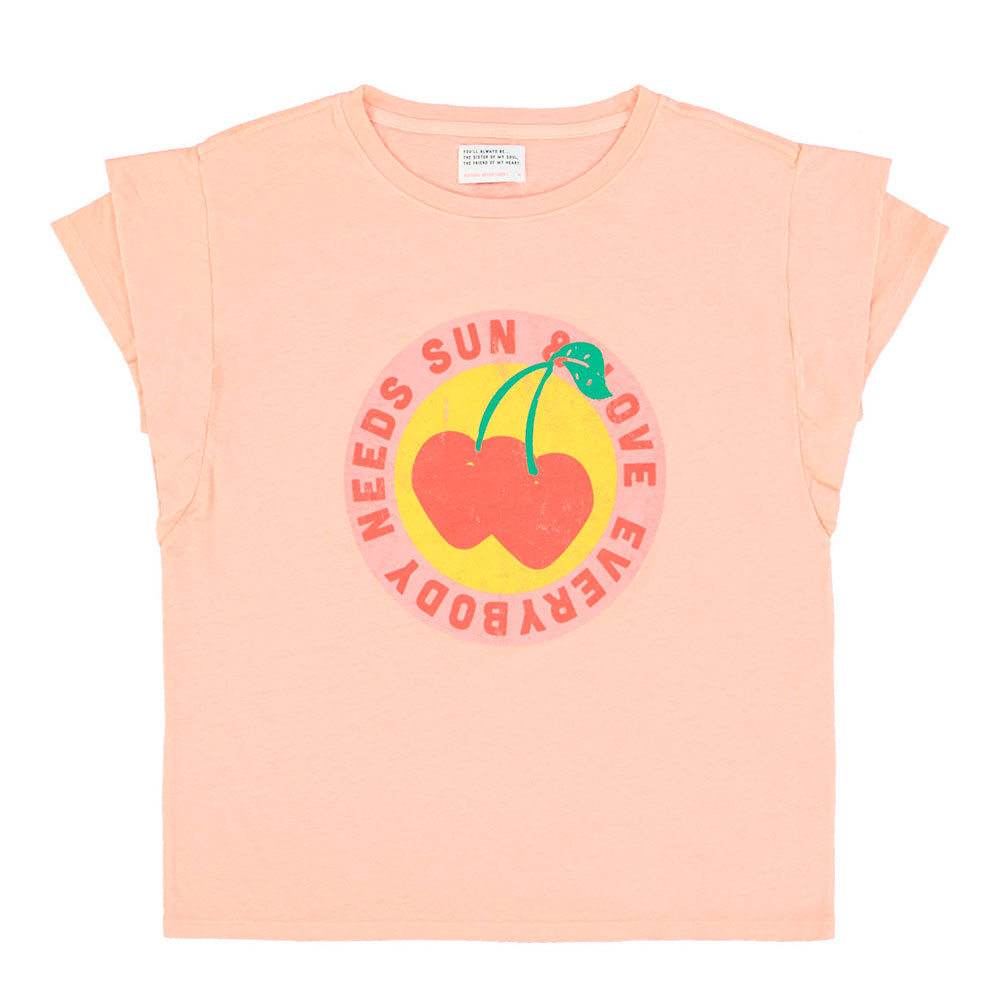 Sisters Department Camiseta de doble manga CHERRIES - pink 