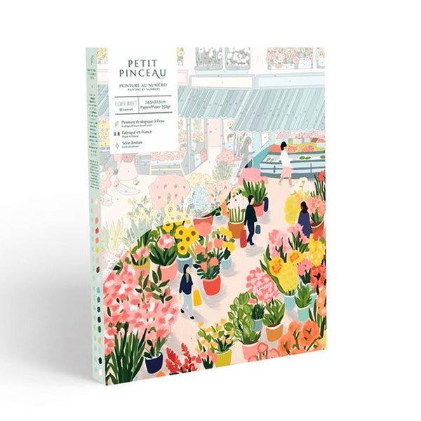 La Petite Epicerie Kit Peinture Au Numéro Flower Market