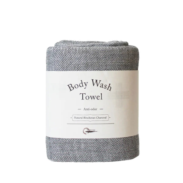 Japan-Best.net Charcoal Infused Body Wash Towel