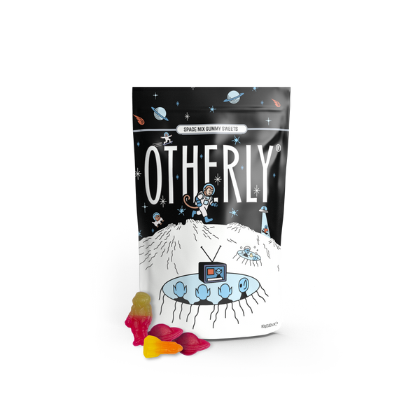 OTHERLY: OATM*LK CHOCOLATE Sweets Space Mix 80g (Pack of 12)