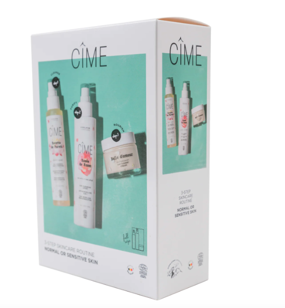CÎME Cime 3 Step Skincare Routine Normal or Sensitive Skin - organic and natural