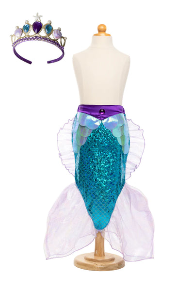 great pretenders Mermaid Glimmer Skirt Set with Headband