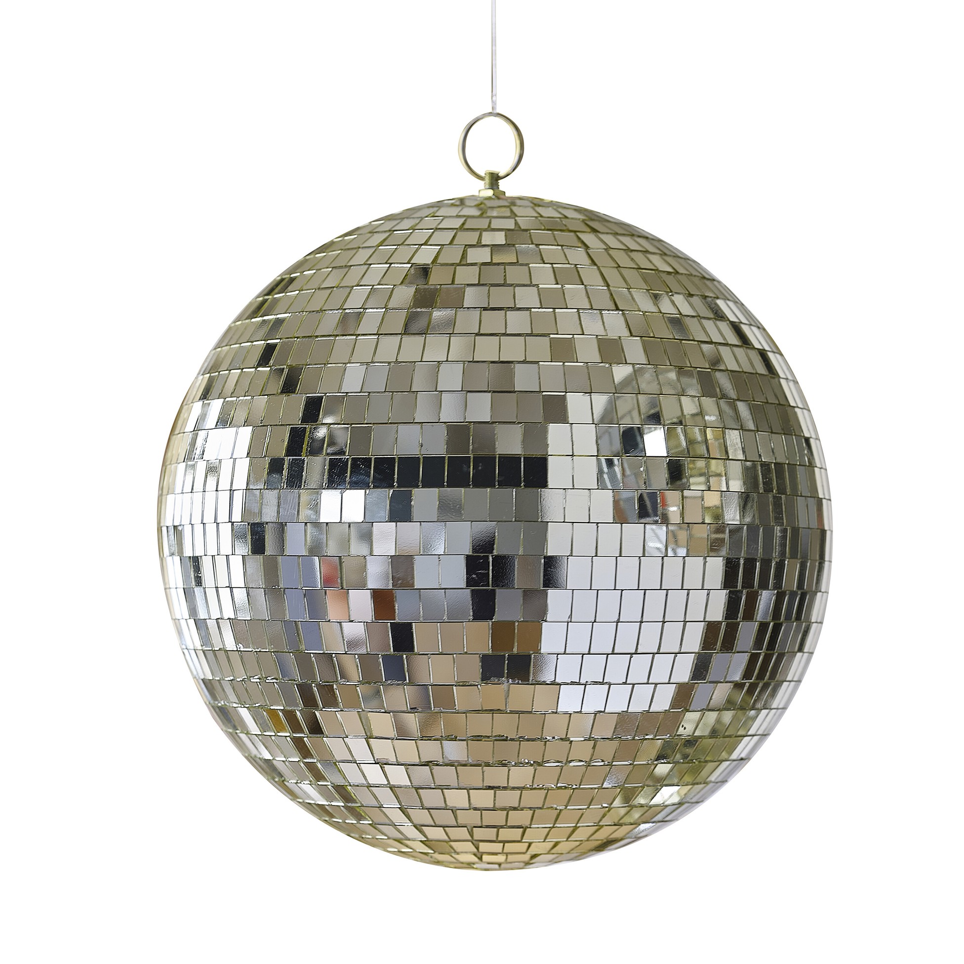 Ginger Ray Gold Disco Ball Hanging Decoration - Large