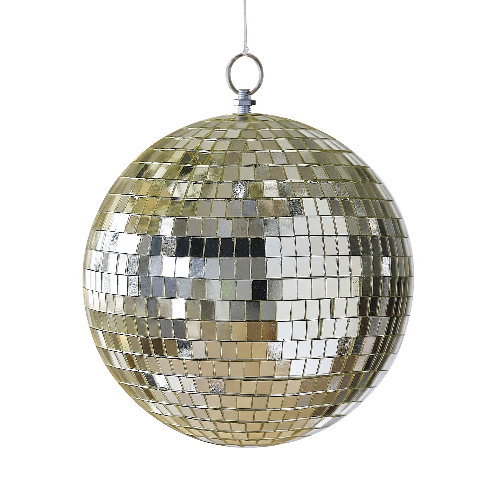 Ginger Ray Gold Disco Ball Hanging Decoration - Medium