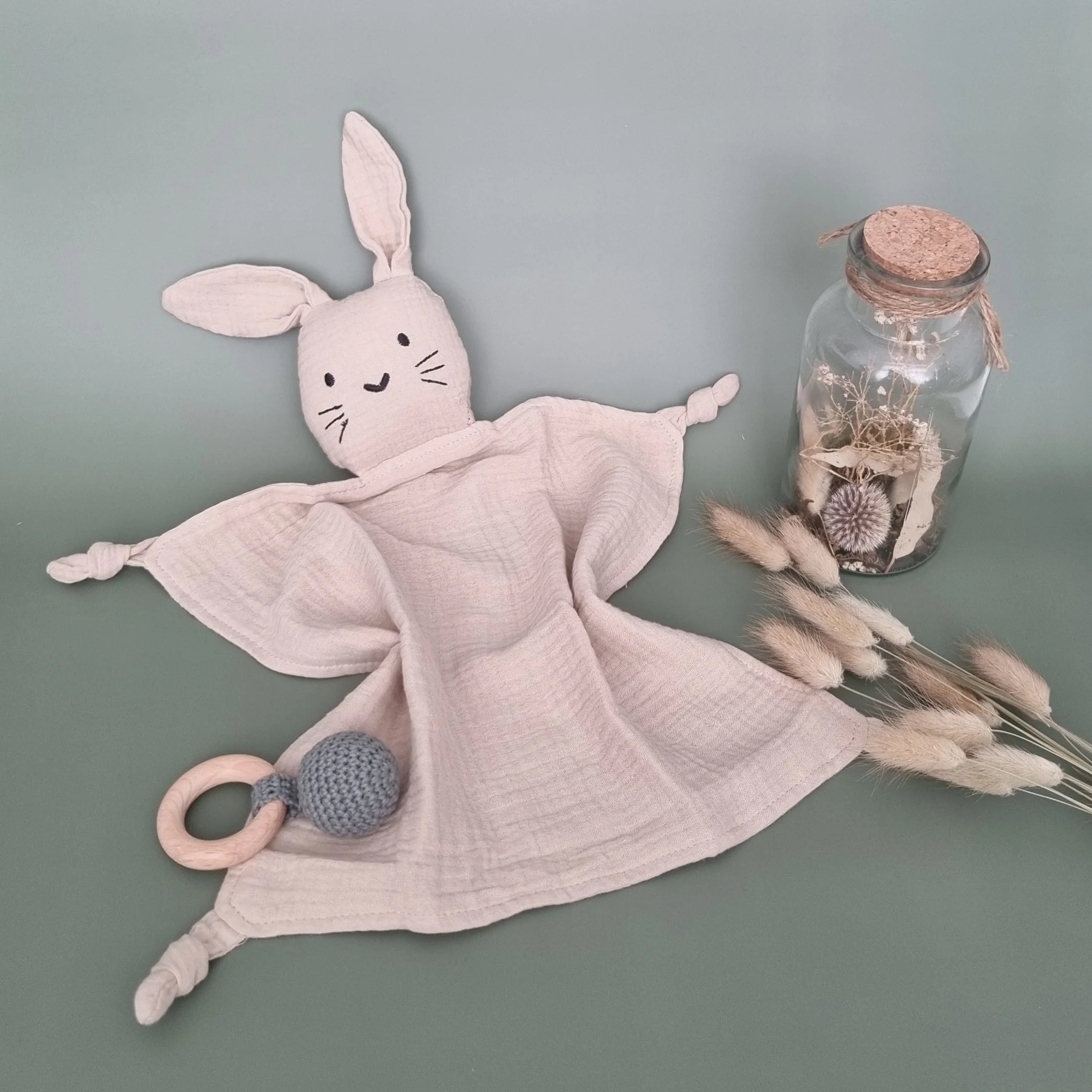 RAMMELAARTJE Doudou In Mussola Beige