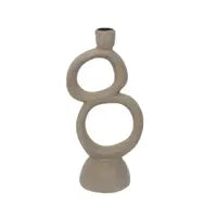 Urban Nature Culture Unc | Double Grey Speckle Candle Holder