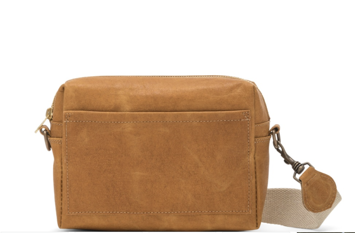 Uashmama Tracolla Bag large vacchetta washable paper crossover handbag
