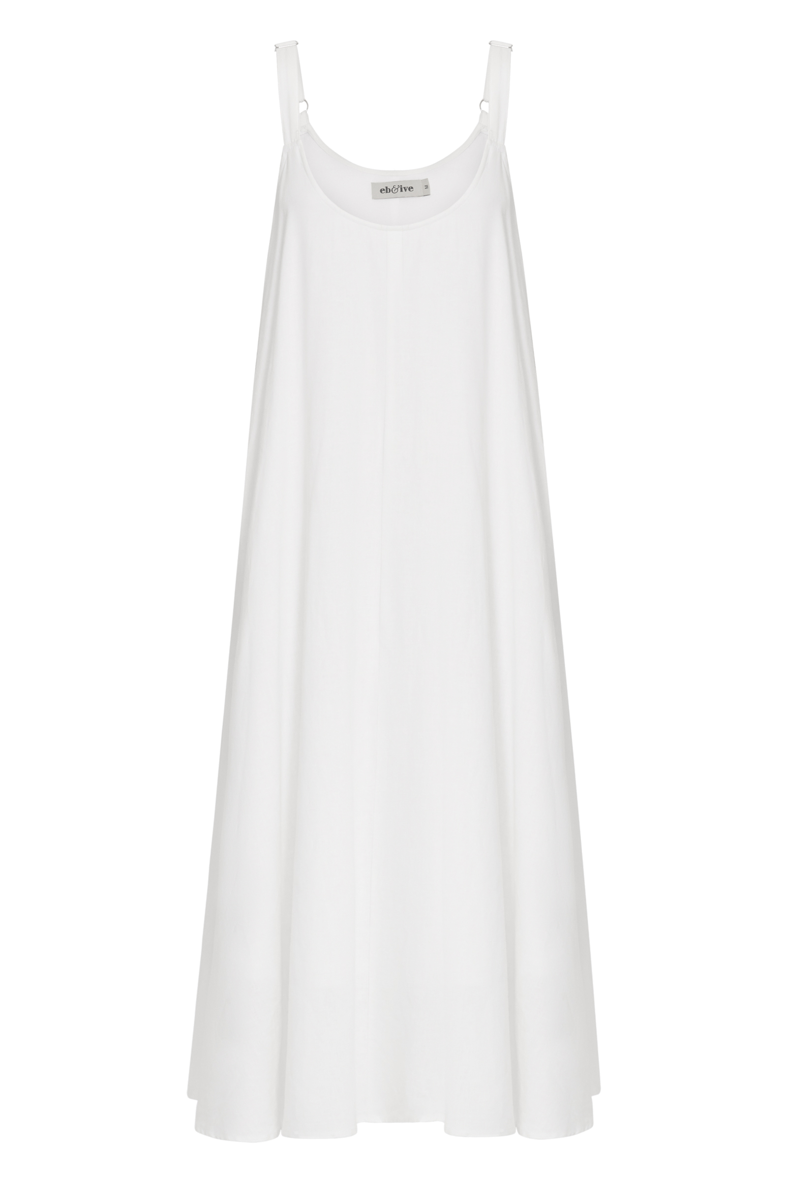 Eb & Ive Blanc Verve Tank Maxi Dress