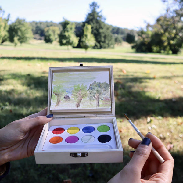 Kikkerland Design Huckleberry Landscape Paint Kit
