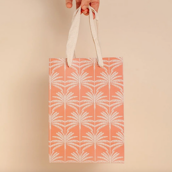 Cai & Jo Palm Print Small Gift Bag