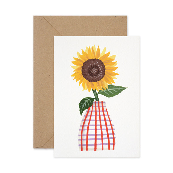 Paper Parade Sunflower Card