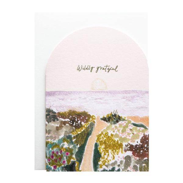 The Hidden Pearl Studio Wildly Grateful Card
