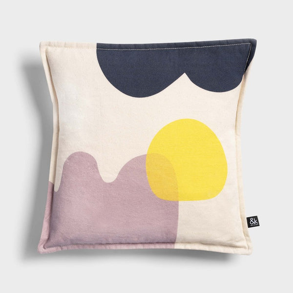 &klevering Collage Cushion - Yellow