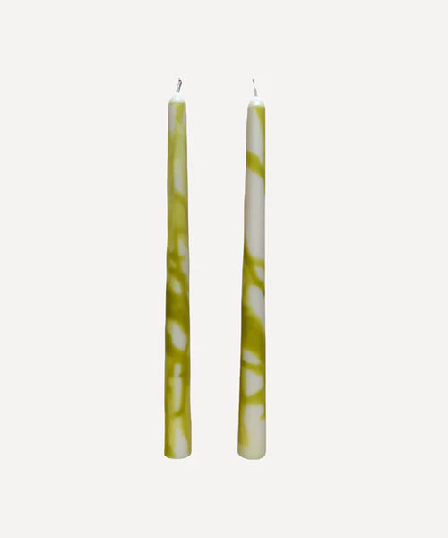 Wabi-Sabi Lemongrass Taper Candles