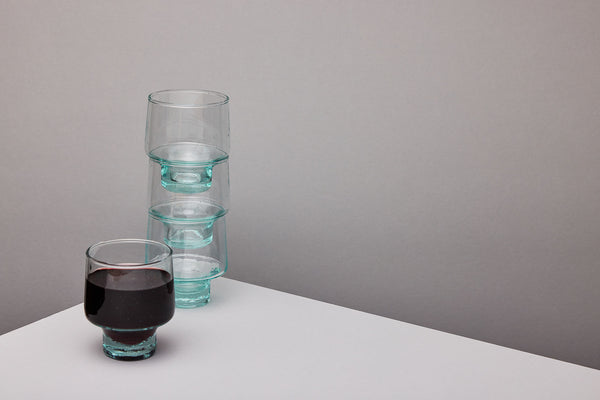 The Atlas Works Low Stackable Wine Glass