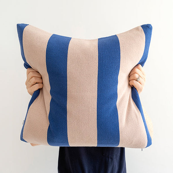 Sophie Home Enkel Cushion Cover - Cobalt & Pink