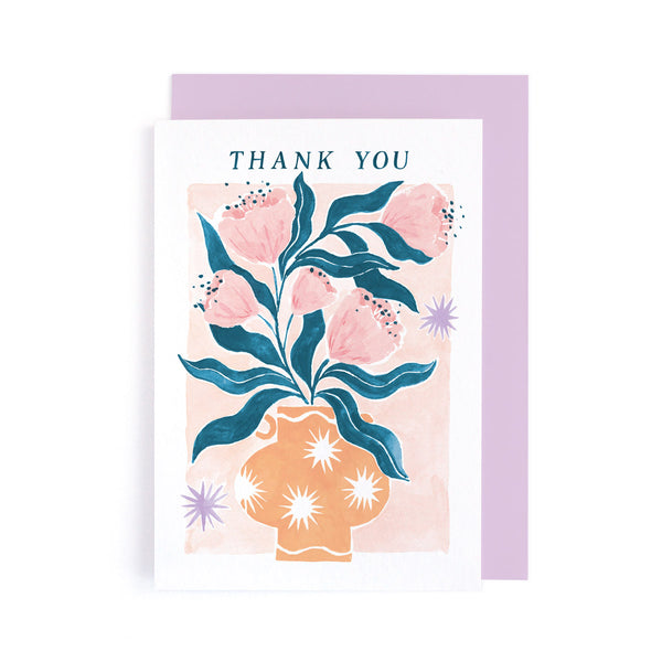Sister Paper Co Vase Thank You Card