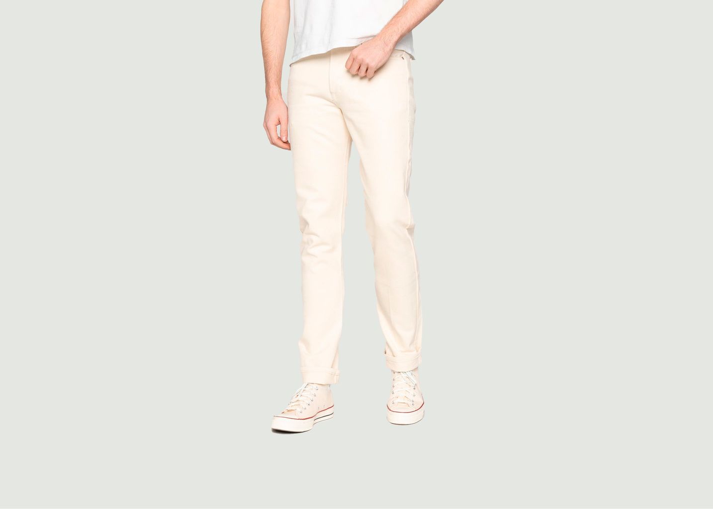 Naked & Famous Frankenstein Weird Guy Undyed Jeans