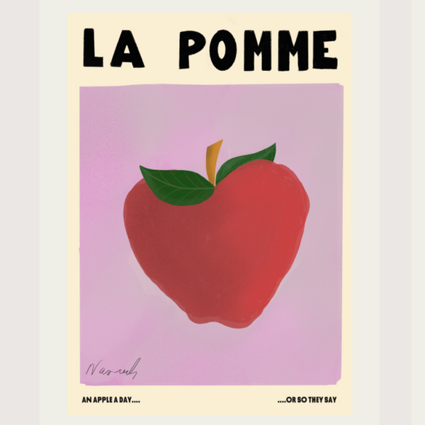 Natalia Bagniewska 'la Pomme' A3 Print